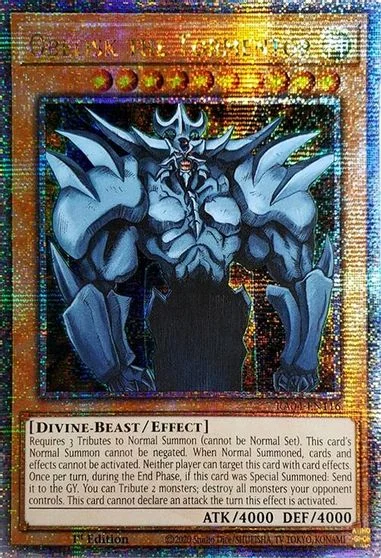 Obelisk the Tormentor [Quarter Century Secret Rare] RA04-EN116