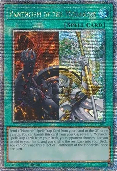 Pantheism of the Monarchs [Quarter Century Secret Rare] RA04-EN261