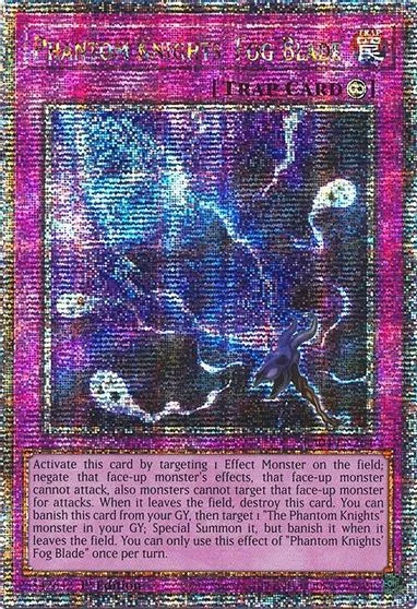 Phantom Knights' Fog Blade [Quarter Century Secret Rare] RA04-EN264