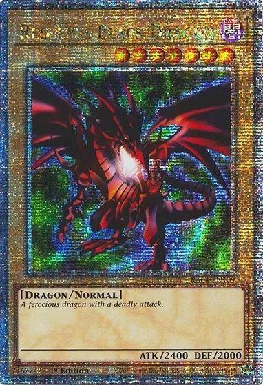 Red-Eyes Black Dragon [4th Art Quarter Century Secret Rare] RA04-EN109