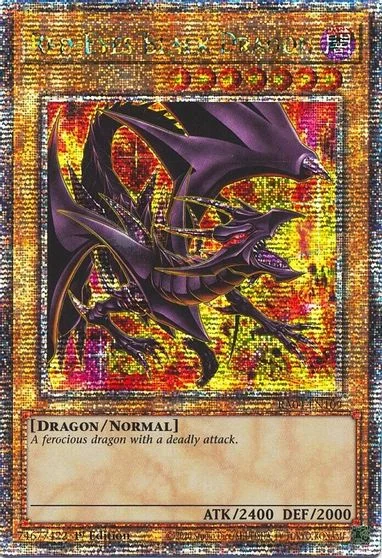 Red-Eyes Black Dragon [Quarter Century Secret Rare] RA04-EN109