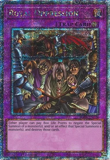 Royal Oppression [Quarter Century Secret Rare] RA04-EN120