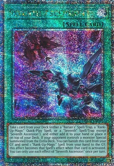 Seventh Ascension [Quarter Century Secret Rare] RA04-EN098