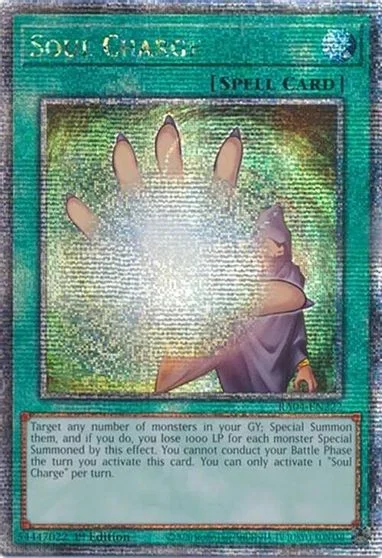 Soul Charge [Quarter Century Secret Rare] RA04-EN222