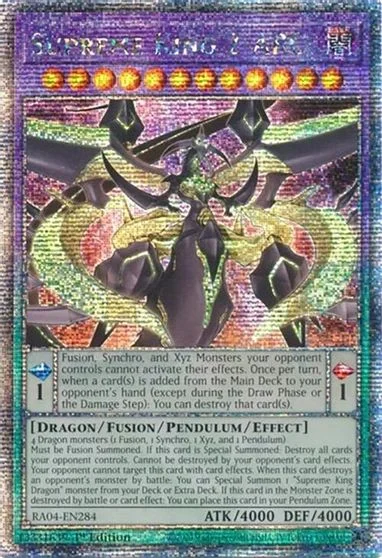 Supreme King Z-ARC [Quarter Century Secret Rare] RA04-EN284