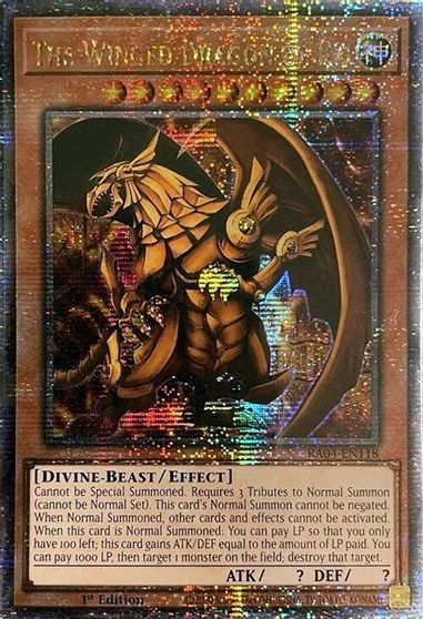 The Winged Dragon of Ra [Quarter Century Secret Rare] RA04-EN118