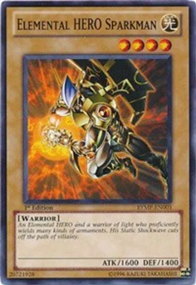 Elemental HERO Sparkman RYMP-EN003