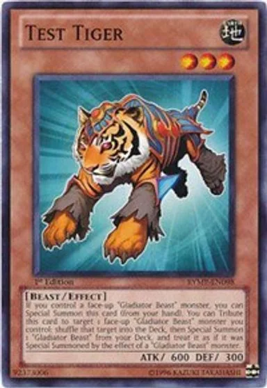 Test Tiger [1st Edition] RYMP-EN098