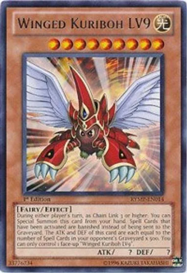 Winged Kuriboh LV9 [1st Edition] RYMP-EN014