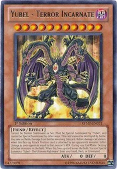 Yubel - Terror Incarnate RYMP-EN071