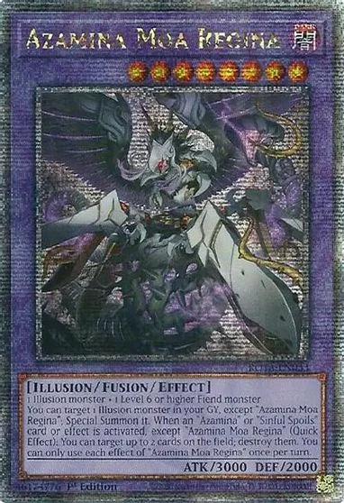 Azamina Moa Regina [Quarter Century Secret Rare] ROTA-EN033