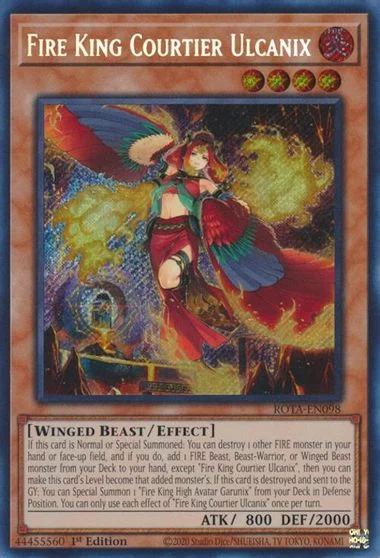 Fire King Courtier Ulcanix ROTA-EN098