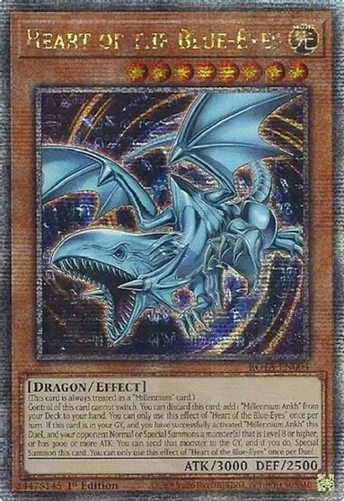 Heart of the Blue-Eyes [Quarter Century Secret Rare] ROTA-EN004
