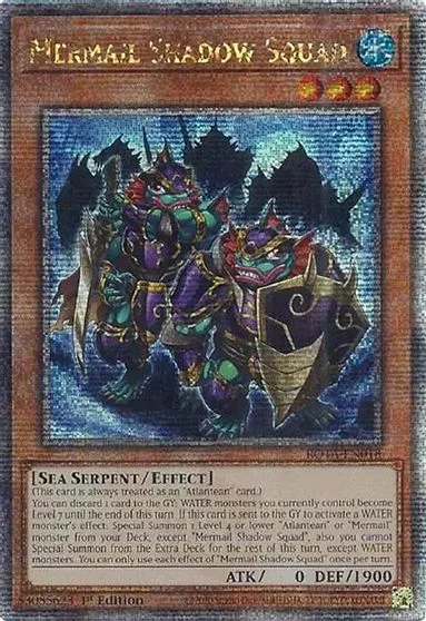 Mermail Shadow Squad [Quarter Century Secret Rare] ROTA-EN018