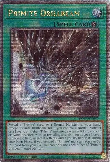 Primite Drillbeam [Quarter Century Secret Rare] ROTA-EN060