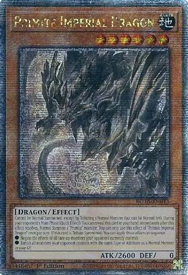 Primite Imperial Dragon [Quarter Century Secret Rare] ROTA-EN013