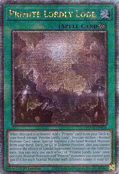 Primite Lordly Lode [Quarter Century Secret Rare] ROTA-EN058