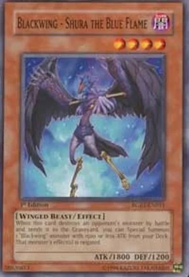 Blackwing - Shura the Blue Flame RGBT-EN011