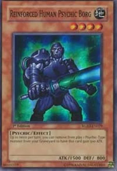 Reinforced Human Psychic Borg RGBT-EN029