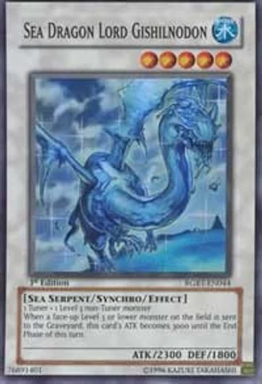 Sea Dragon Lord Gishilnodon RGBT-EN044