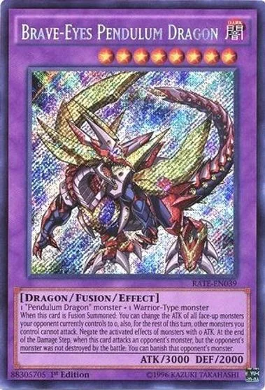 Brave-Eyes Pendulum Dragon [1st Edition] RATE-EN039