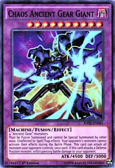 Chaos Ancient Gear Giant [1st Edition] RATE-EN041