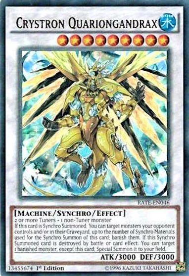 Crystron Quariongandrax [1st Edition] RATE-EN046