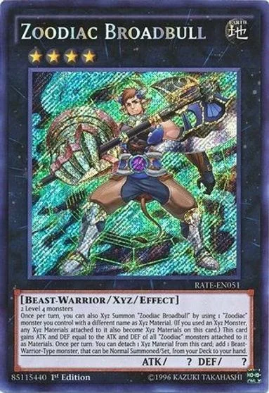 Zoodiac Broadbull [1st Edition] RATE-EN051