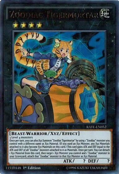 Zoodiac Tigermortar [1st Edition] RATE-EN052