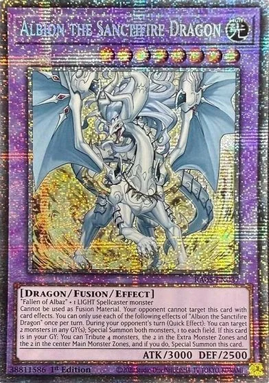 Albion the Sanctifire Dragon [Starlight Rare] RA05-EN037
