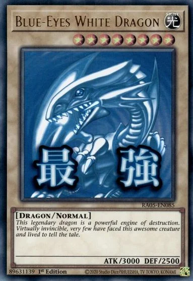 Blue-Eyes White Dragon RA05-EN085