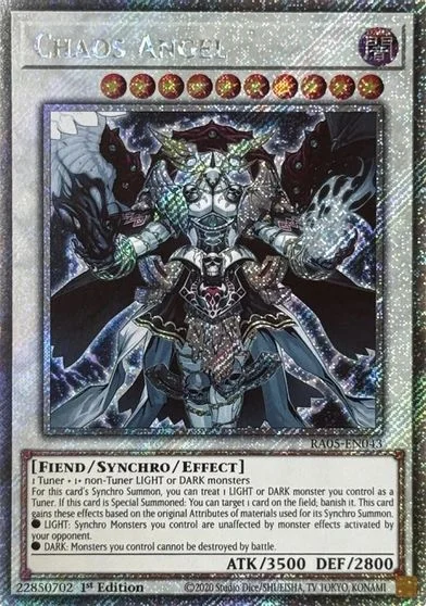 Chaos Angel [Platinum Secret Rare] RA05-EN043