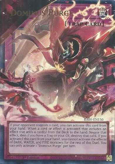 Dominus Purge [Extended Art Ultra Rare] RA05-EN150