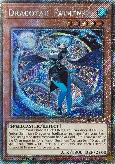 Dracotail Faimena [Platinum Secret Rare] RA05-EN035