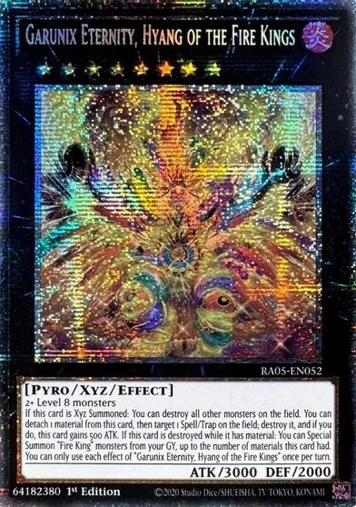 Garunix Eternity, Hyang of the Fire Kings [Starlight Rare] RA05-EN052