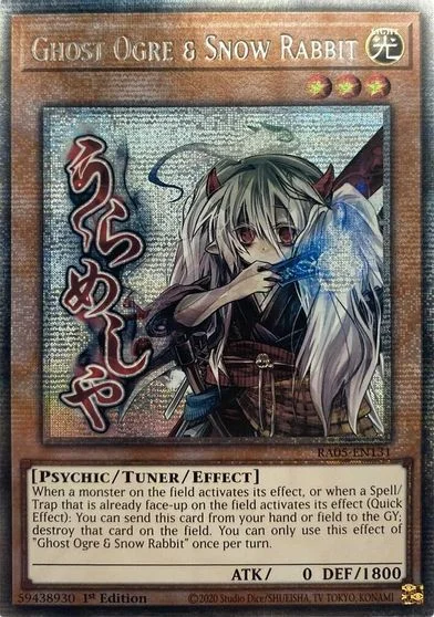 Ghost Ogre & Snow Rabbit [Starlight Rare] RA05-EN131
