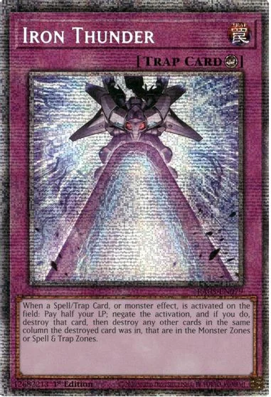 Iron Thunder [Starlight Rare] RA05-EN079