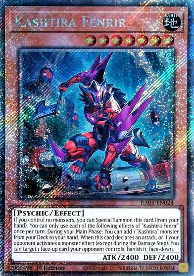 Kashtira Fenrir [Platinum Secret Rare] RA05-EN024