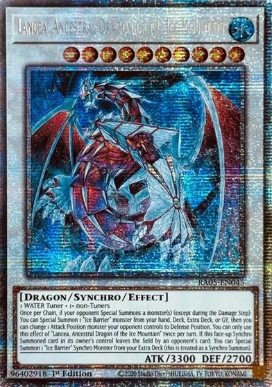 Lancea, Ancestral Dragon of the Ice Mountain [Starlight Rare] RA05-EN045