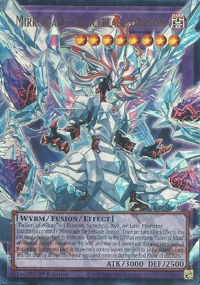 Mirrorjade the Iceblade Dragon RA05-EN148