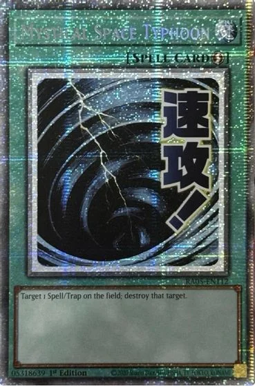 Mystical Space Typhoon [Starlight Rare] RA05-EN112