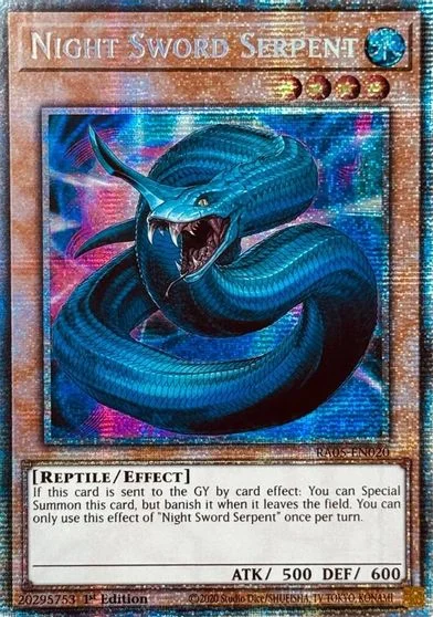 Night Sword Serpent [Starlight Rare] RA05-EN020
