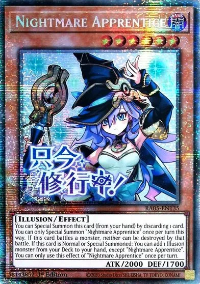 Nightmare Apprentice [Starlight Rare] RA05-EN135