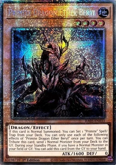 Primite Dragon Ether Beryl [Starlight Rare] RA05-EN033