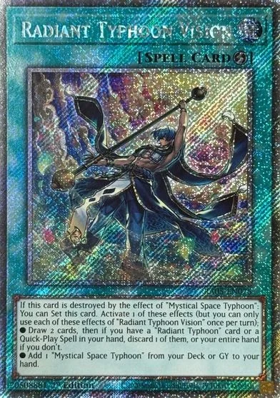 Radiant Typhoon Vision [Platinum Secret Rare] RA05-EN075