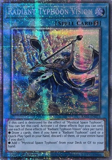 Radiant Typhoon Vision [Starlight Rare] RA05-EN075