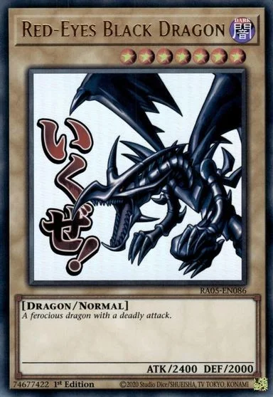 Red-Eyes Black Dragon RA05-EN086