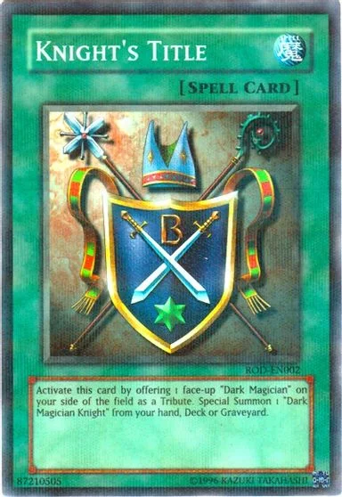 Knight's Title ROD-EN002