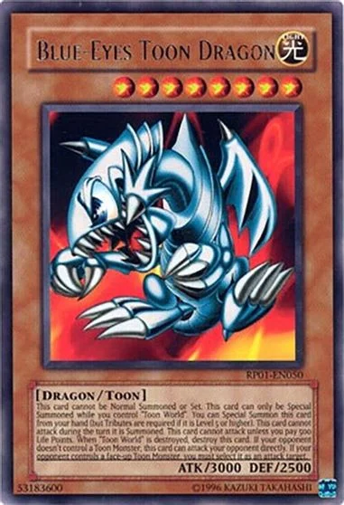 Blue-Eyes Toon Dragon RP01-EN050