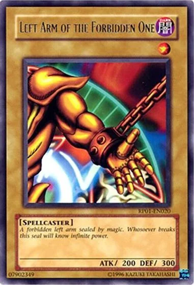Left Arm of the Forbidden One RP01-EN020